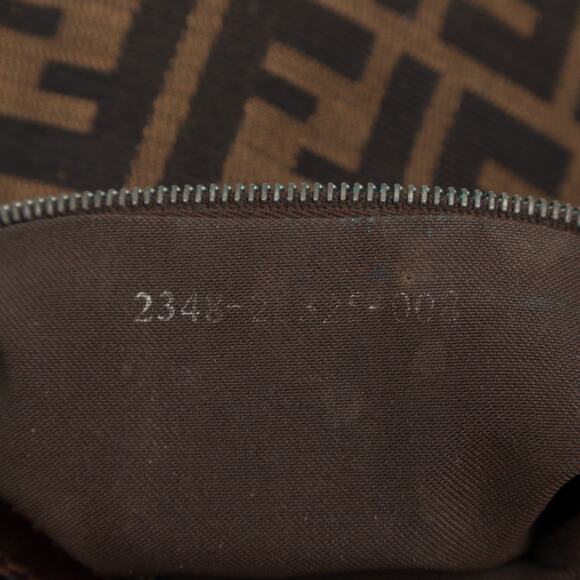 VTG FENDI FF Zucca Monogram Canvas Mama Baguette Shoulder Flap Bag in Brown - Picture 14 of 14